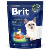 Сухий корм для стерилізованих котів Brit Premium by Nature Cat Sterilized Salmon 300 г - лосось