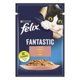 Вологий корм для котів Felix Fantastic 85 г - лосось
