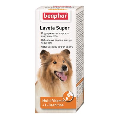 Вітаміни Beaphar Laveta Super 50 мл - masterzoo.ua