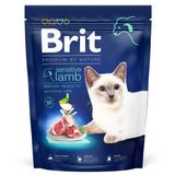 Сухой корм для котов с чувствительным пищеварением Brit Premium by Nature Cat Sensitive 300 г - ягненок