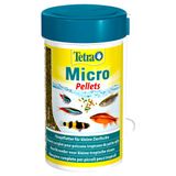Сухий корм для дрібних акваріумних риб Tetra в гранулах «Micro Pellets» 100 мл (для всіх акваріумних риб)