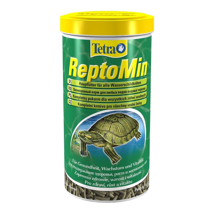 Сухой корм для водоплавающих черепах Tetra в палочках «ReptoMin» 1 л - masterzoo.ua