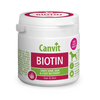 Біотиновий комплекс для собак Canvit Biotin 100 г - masterzoo.ua
