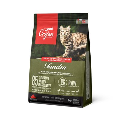Сухой корм для кошек Orijen Cat Tundra 1,8 кг - ассорти - masterzoo.ua