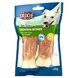 Ласощі для собак Trixie Кістка для чищення зубів з куркою Denta Fun 17 см 140 г