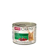 Вологий корм для котів Animonda Carny Adult Beef + Venison with Cowberries | 200 г (яловичина оленина та брусниця)
