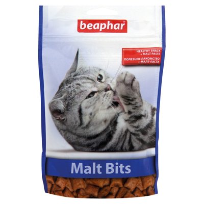 Лакомство для кошек Beaphar Malt Bits 150 г - masterzoo.ua