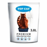 Наполнитель туалета для кошек TOP CAT 3,8 L (силикагелевый)