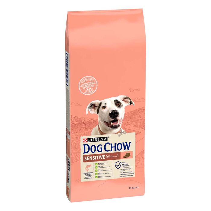Сухий корм для дорослих собак із чутливим травленням Dog Chow Sensetive 14 кг (лосось) - masterzoo.ua