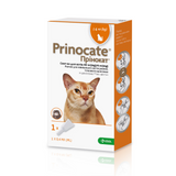 Краплі на холку для котів KRKA «Prinocat» (Прінокат) №3, до 4 кг, 40мг/4мг/0,4 мл упаковка 3 шт (від зовнішніх і внутрішніх паразитів)