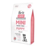 Сухий корм для цуценят та молодих собак мініатюрних порід Brit Care Mini GF Puppy Lamb 2 кг (ягня)