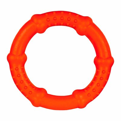 Игрушка для собак Trixie Кольцо литое с выпуклостями d=16 см (резина, цвета в ассортименте) - masterzoo.ua
