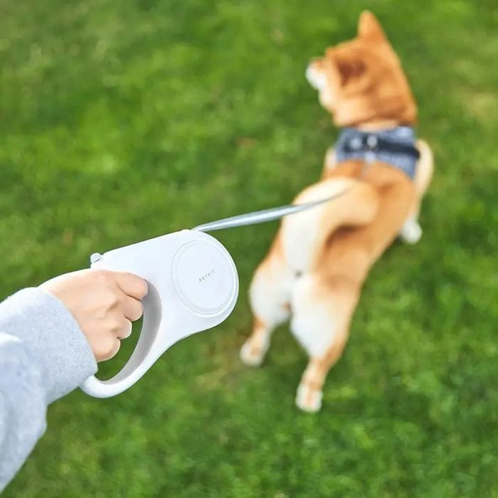 Повідець - рулетка для собак Petkit Go free Max Dog Retractable Leash 4 м - masterzoo.ua