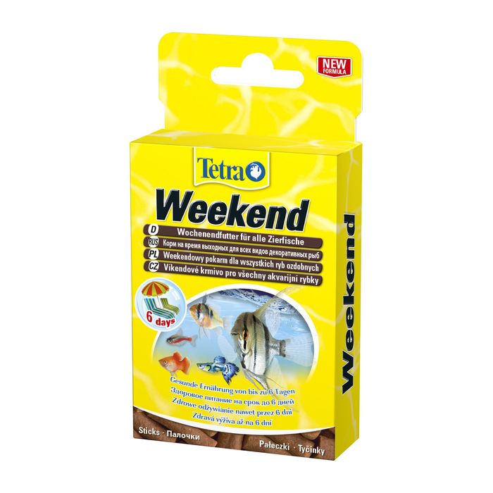 Сухой корм для аквариумных рыб Tetra в палочках «Weekend» 20 шт. (на период длительного отсутствия) - masterzoo.ua