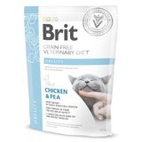 Сухой корм для кошек, для снижения веса Brit GF Veterinary Diet Obesity 400 г - курица