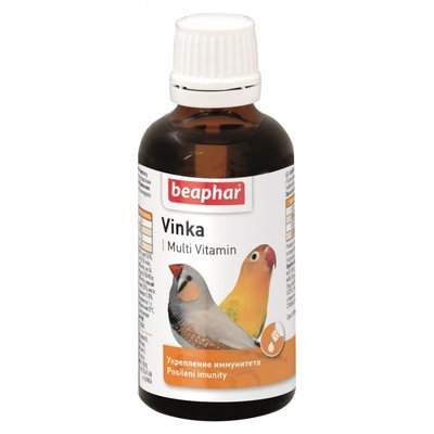 Витаминно-минеральный комплекс Beaphar Vinka для птиц, 50 мл - masterzoo.ua