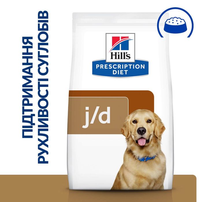 Сухий корм для собак Hill's Prescription Diet j/d 1,5 кг - курка - masterzoo.ua