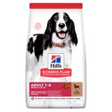 Сухий корм для собак Hill’s Science Plan Adult Medium Breed 14 кг - ягня та рис