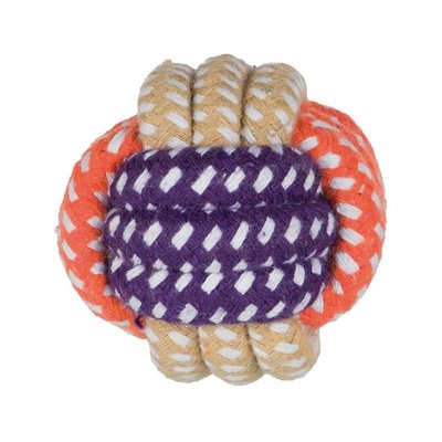 Іграшка для собак Trixie М'яч плетений d=6 см (текстиль) - masterzoo.ua