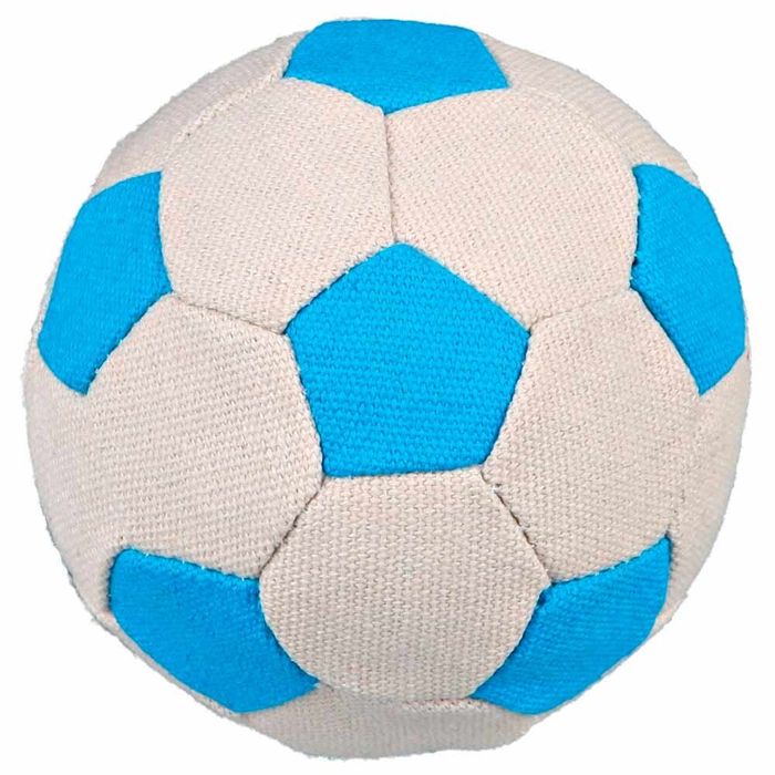 Игрушка для собак Trixie Мяч футбольный d=11 см (брезент, цвета в ассортименте) - masterzoo.ua