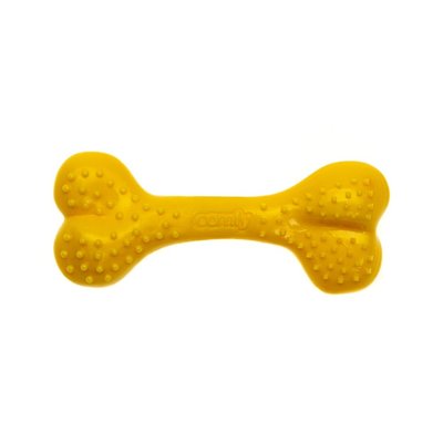 Іграшка для собак Comfy Dental Bone Pineapple Кістка з ароматом ананаса 12,5 см - masterzoo.ua