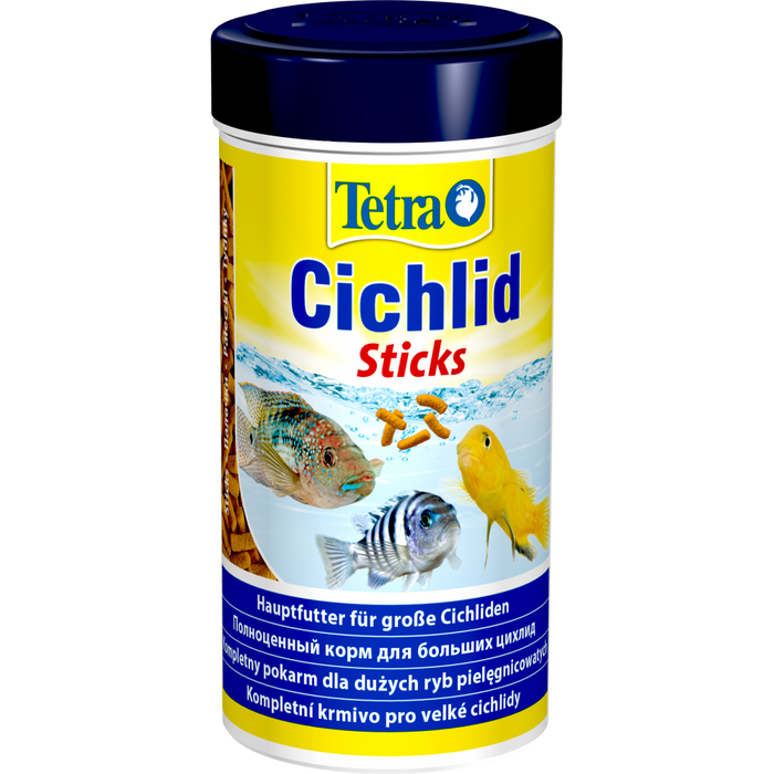 Сухой корм для аквариумных рыб Tetra в палочках «Cichlid Sticks» 250 мл (для всех цихлид) - masterzoo.ua