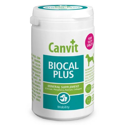 Вітаміни для собак Canvit Biocal Plus 230 г - masterzoo.ua
