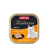 Влажный корм для кошек Animonda Vom Feinsten Adult with Poultry + Veal | 100 г (птица и телятина)