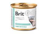 Влажный корм для котов, при лечении и для профилактики мочекаменной болезни Brit VetDiets Struvite , 200 г (индейка и горох)