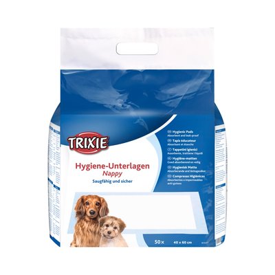 Пелёнки для собак Trixie 40 x 60 см, 50 шт - masterzoo.ua