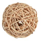 Іграшка для гризунів Trixie М'яч з брязкальцем d=4 см (натуральні матеріали)