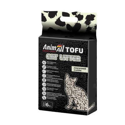 Наповнювач для котячого туалету AnimAll 2,6 кг - тофу - masterzoo.ua