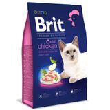 Сухой корм для котов Brit Premium by Nature Cat Adult Chicken 8 кг - курица