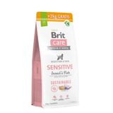 Сухой корм для собак Brit Care Dog Sustainable Sensitive 12+2 кг - рыба и насекомые