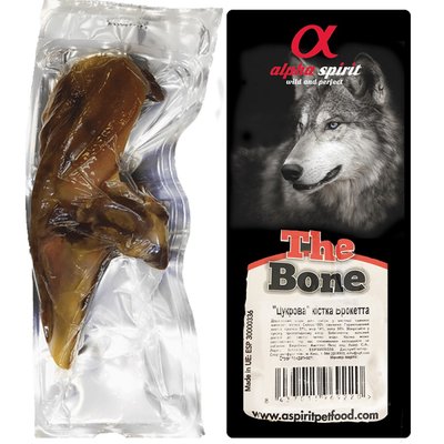 Ласощі для собак Alpha Spirit Ham Bone Brochette, 18-20 см - masterzoo.ua