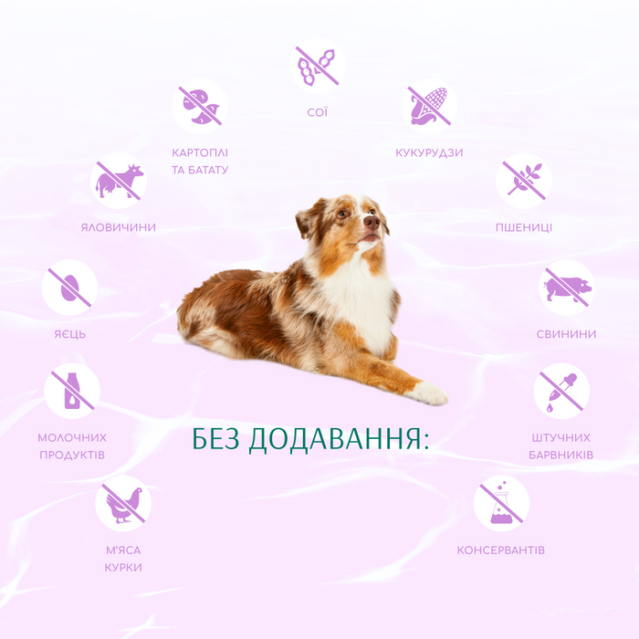 Сухий корм для собак усіх порід Optimeal Beauty Harmony із заспокійливим ефектом 10 кг (морепродукти) - masterzoo.ua
