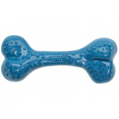 Игрушка для собак Ecomfy Dental Bone Pastel 16,5 см - голубика - masterzoo.ua