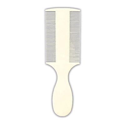 Расчёска Trixie для вычёсывания блох и вшей, двухсторонняя пластиковая 14 см - masterzoo.ua