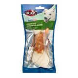 Ласощі для собак Trixie Кістка для чищення зубів з куркою Denta Fun 18 см 120 г