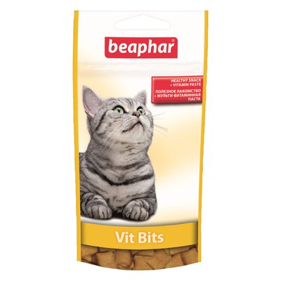 Вітаміни для котів Beaphar Vit-Bits 75 шт - 35 г - masterzoo.ua