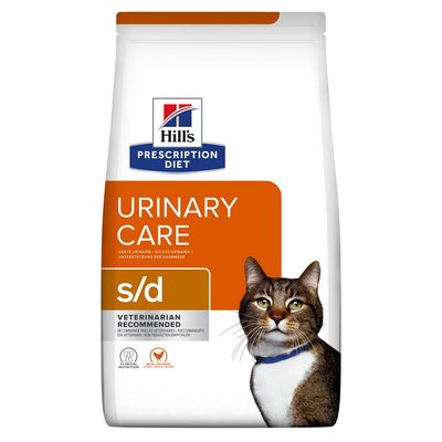 Сухой корм для кошек Hill's Prescription Diet Urinary Care s/d 1,5 кг - курица - masterzoo.ua